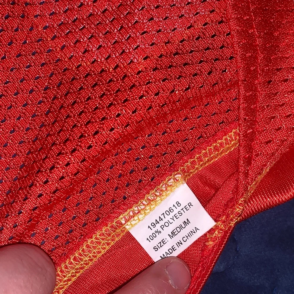 NFL Dog Red and Yellow Chiefs Jersey - Medium - Picture 7 of 7